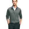 Men's Performance Stretch Long Sleeve Golf Half-Zip Sweater