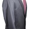 31M4Wsv66aL.jpg Estrato Regent Solid Charcoal Suit Size 41 Long