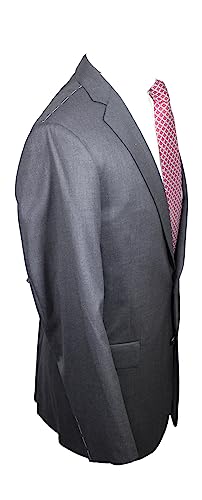 31M4Wsv66aL.jpg Estrato Regent Solid Charcoal Suit Size 41 Long