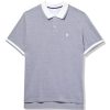 Men's Short Sleeve Cotton Pique Stretch Logo Polo Shirt