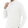 Men's Casual Slim Fit Half Turtleneck Shirts Basic Long Sleeve Undershirt Top Knitted Pullover