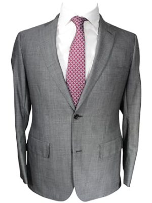 "Own Make Luxury Line Gray Birdseye Suit Size 40 Reg