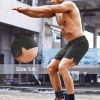 Men's Running Athletic Shorts 5 Inch 2 Pack Gym Workout Shorts Fitted Exercise Hiking Shorts with Zipper Pocket