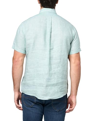 Men's Irish Linen Short-Sleeve Sport Shirt