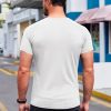 415r4-qCwuL.jpg Men's Short Sleeve Loose fit Basic T-Shirt Active Performance Sports Tee Flag