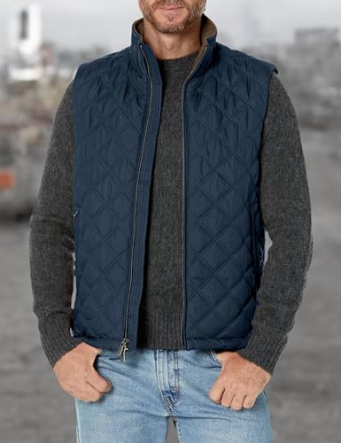 41EBPzA2GWL.jpg Men's Diamond Quilted Vest