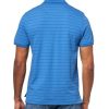 Men's Cotton Pique Stretch Logo Short Sleeve Polo Shirt