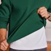 Men's Fleece Crewneck Sweatshirt Cotton Long Sleeve Pullover Casual Thermal Shirts