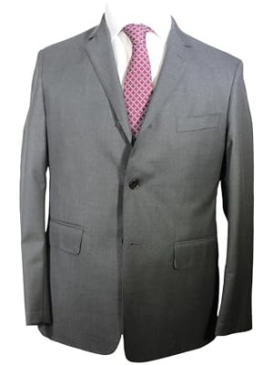 Thom Browne Solid Gray 3 Button Suit Size 40 Reg
