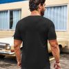 Mens 2 Pack Muscle V Neck T Shirt Fitted Gym Workout Short Sleeve Bodybuilding Tee