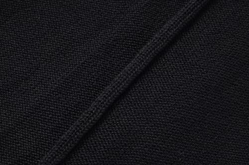 MAGNIVIT Men's Sweater Quarter Zip Striped Pullover Fall Winter Spring Color Block Polo Sweatshirts