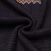Men's Quarter Zip Pullover Sweater Casual Zip Up Polo Sweater Knit