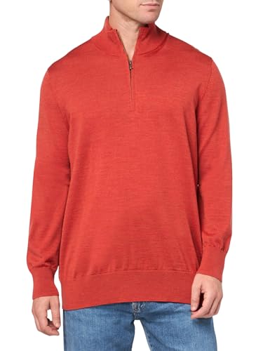 Men's Merino Wool Half-Zip Sweater