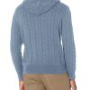 41x3-FOXJiL.jpg Men's Cotton Cable Knit Hoodie Sweater