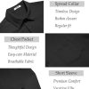 Mens Casual Button Down Shirt Short Sleeve Textured Shirt Summer Beach Vacation Shirts with Pocket