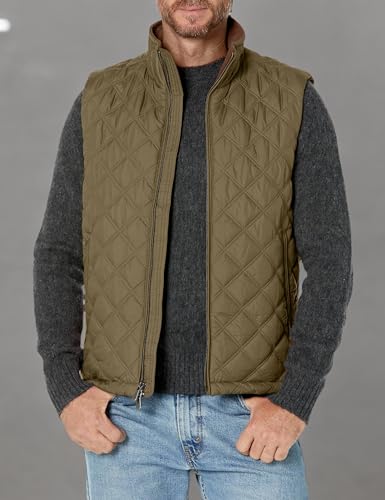 41z5zL9ig7L.jpg Men's Diamond Quilted Vest