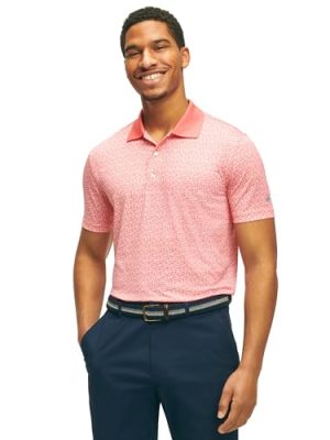 Men's Performance Stretch Short Sleeve Golf Polo Shirt