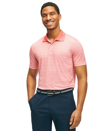 Men's Performance Stretch Short Sleeve Golf Polo Shirt