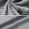 Mens Casual Button Down Shirts Short Sleeve Business Shirts Lightweight Wrinkle Free Dress Shirts