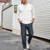 COOFANDY Mens Long Sleeve Tee Shirts Stretch Crew Neck Thermal Shirts Casual T Shirts for Men