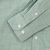 ® Chambray Shirt Men Long Sleeve Cotton Work Shirts with 2 Pockets Casual Button Down