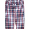 Mens Cotton Two Piece Pajama Shirt and Pants Lounge Set,