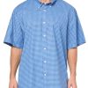 51PVQAeJbLL.jpg Men's Non-Iron Button Down Stretch Oxford Short Sleeve Sport Shirt