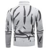 Mens Turtleneck Sweaters Cable Knit Long Sleeve Men's Pullover Sweaters