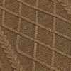 Men's Shawl Collar Sweaters V-Neck Relaxed Fit Cable Pullovers